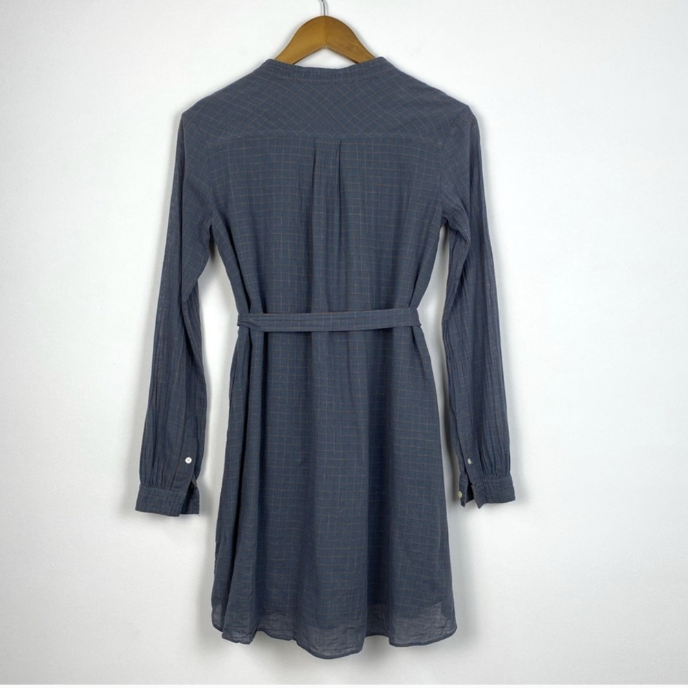 Aritzia Wilfred Long Sleeve Button cotton t-shirt Dress with side pockets - Picture 2 of 6